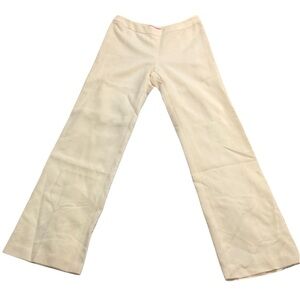 Vintage 1990’s Emanuel Ungaro Paris Cream Tailored Trousers EU 36